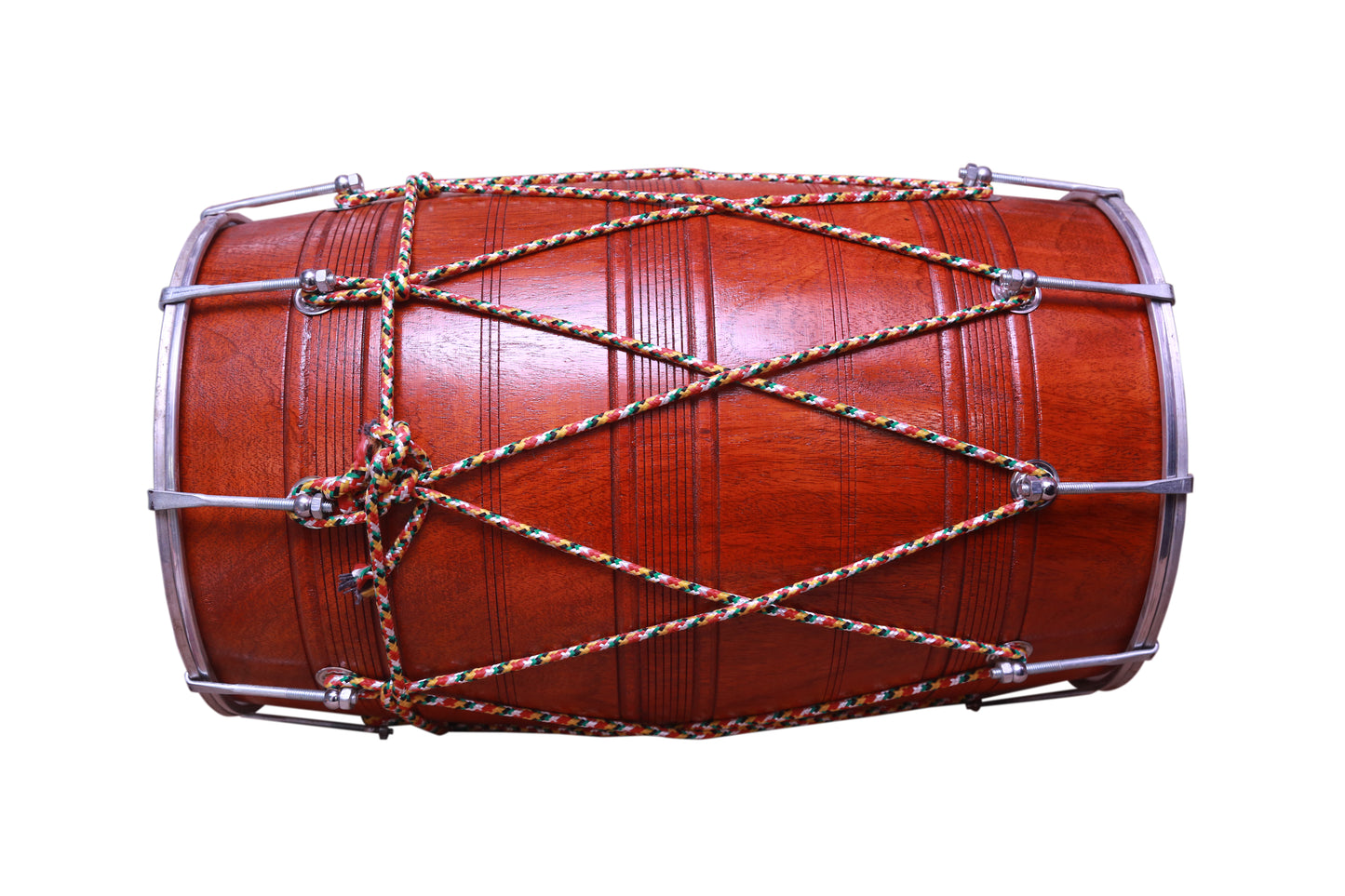Binas Professional 24-Inches Punjabi Dhol dholki With nuts Tuning Spanner + Carrey Bag Musical instrument Folk New dholak drum dhol drum