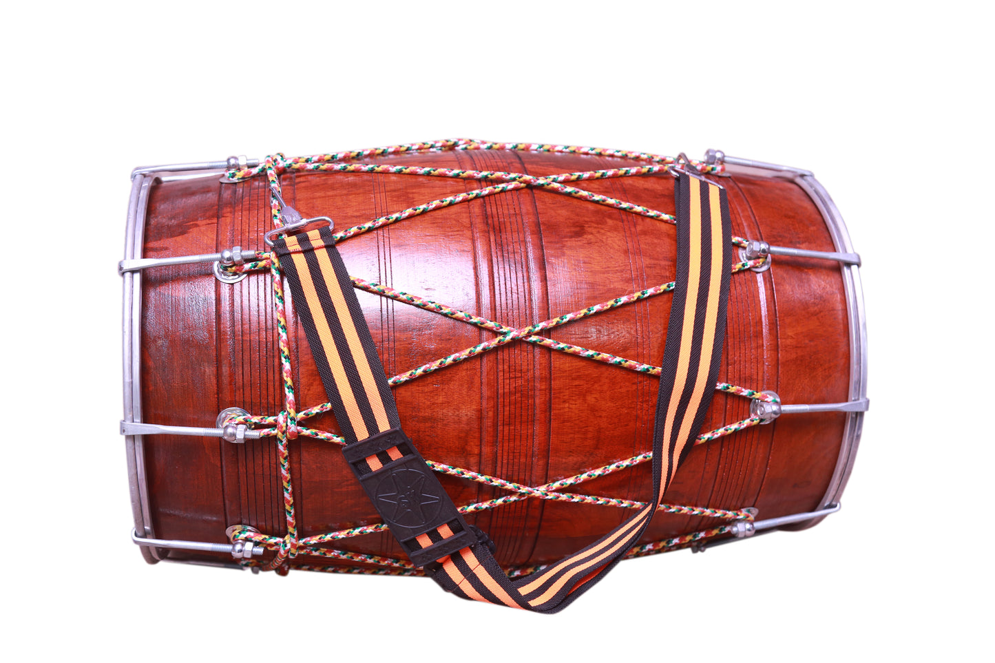 Binas Professional 24-Inches Punjabi Dhol dholki With nuts Tuning Spanner + Carrey Bag Musical instrument Folk New dholak drum dhol drum