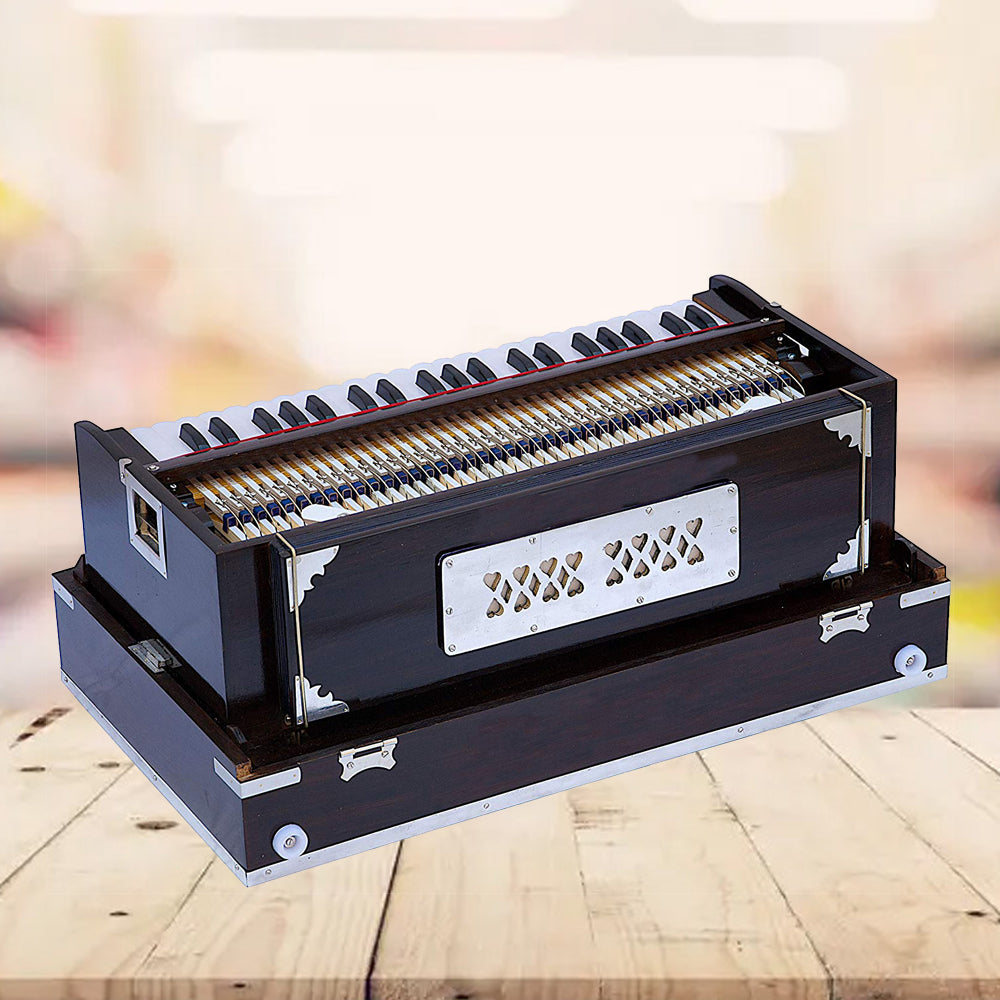 Binas Professional Harmonium | 9/3 Scale Changer Model with Gig Bag Hand Pumped