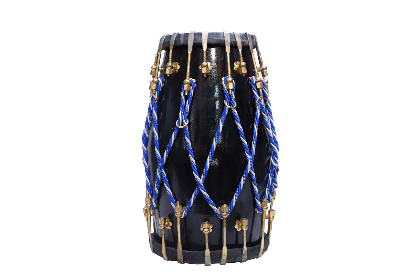 Binas Professional dholak drum Musical instruments Folk New Teak wood 17 Inches nut bolt with doory Dholak Dhol dholki nuts Tuning Spanner + Carrey Bag